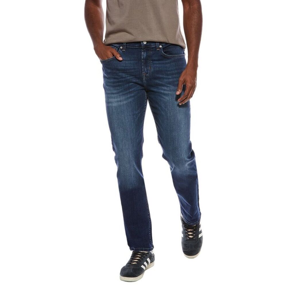 7 For All Mankind Mens The Straight Thurston Jean, Blue